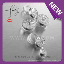 Luxury With Diamon Clear Cosmetic Compact Packaging